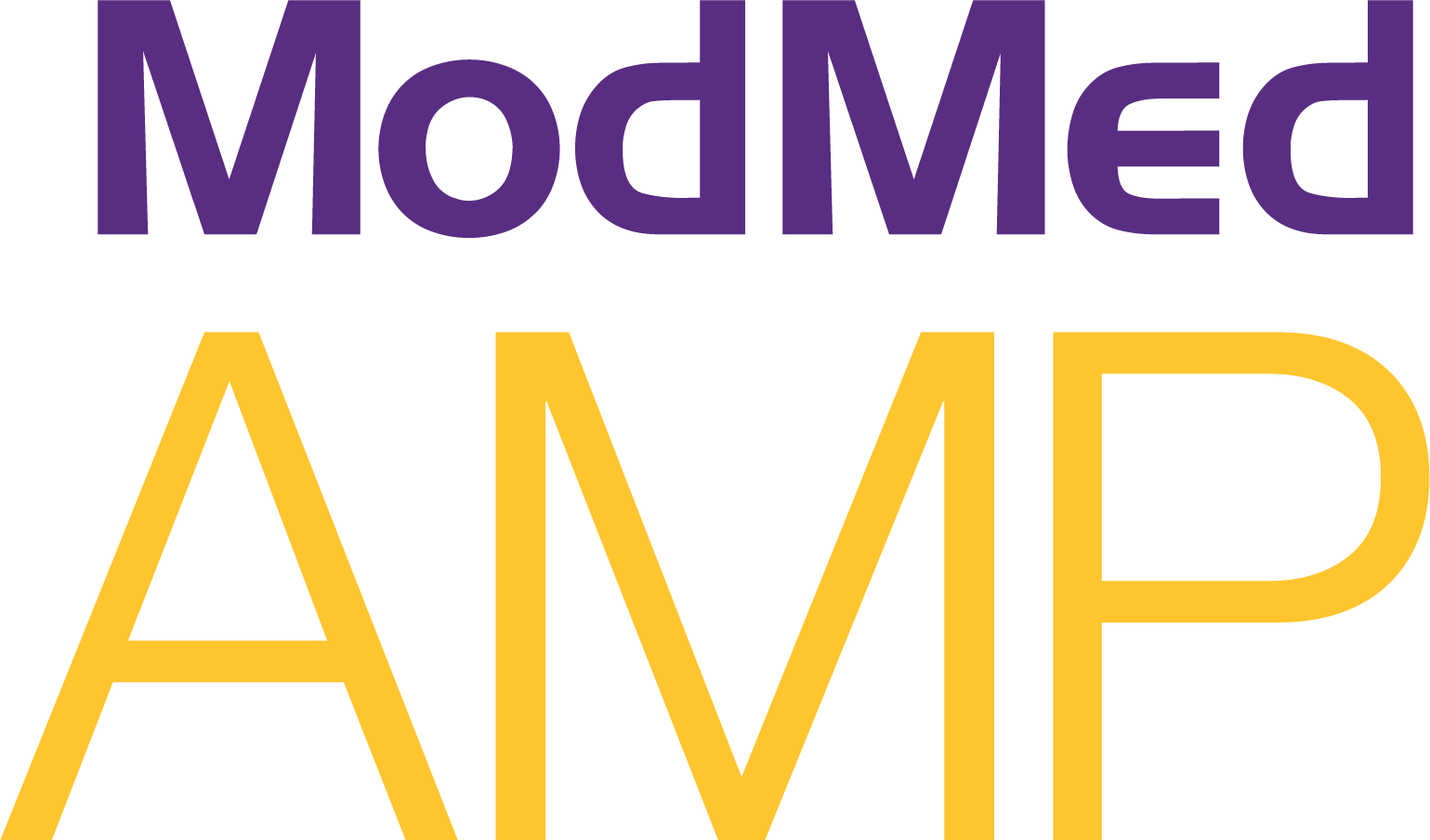 ModMed AMP logo reg mark