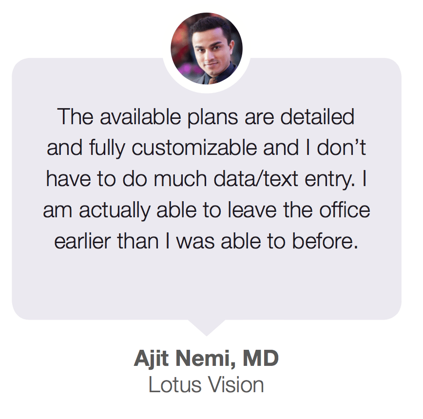 Quote from Ophthalmologist Dr. Ajit Nemi