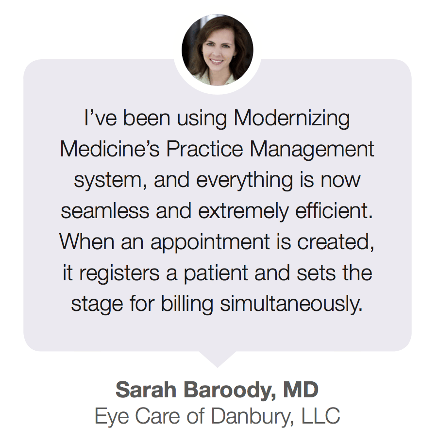 Quote from Ophthalmologist Dr. Sarah Baroody