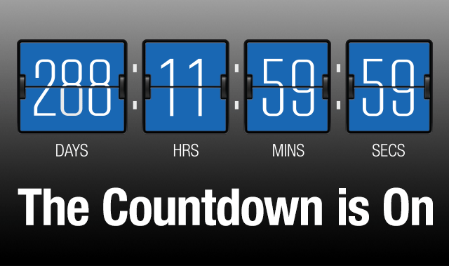 Endoworks Countdown clock
