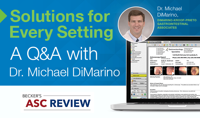 Gastroenterologist Dr. Michael DiMarino on the gMed™ suite