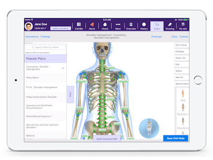 orthopedic EMR on iPad orthopedic EMR on iPad