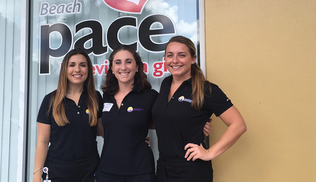 three Modernizing Medicine women volunteer at PACE Center for Girls - Palm Beach three Modernizing Medicine women volunteer at PACE Center for Girls - Palm Beach