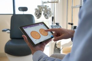 ophthalmology software on an iPad