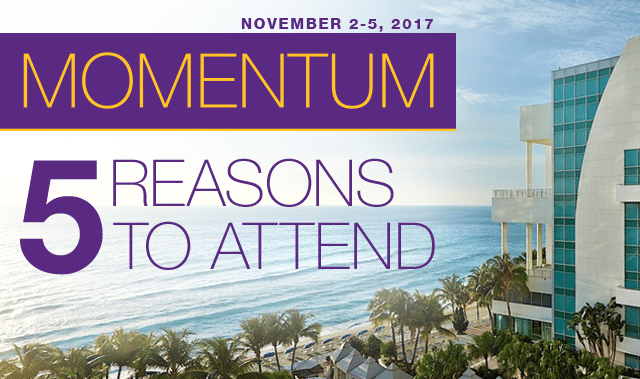 Momentum 5 reasons to attend