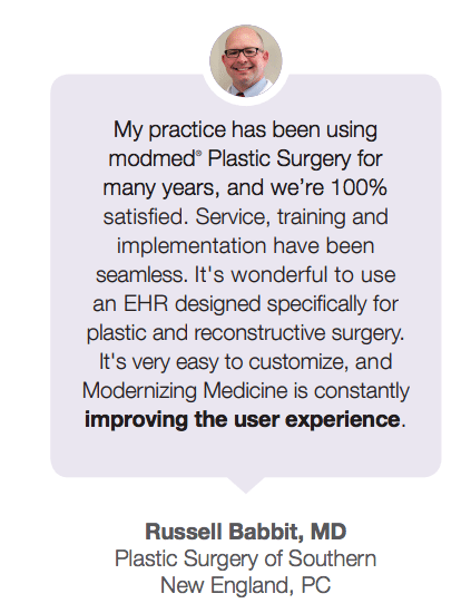 Quote from Dr. Russell Babbit Plastic Surgeon 