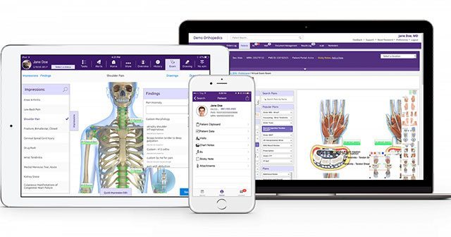 Orthopedic EMR system