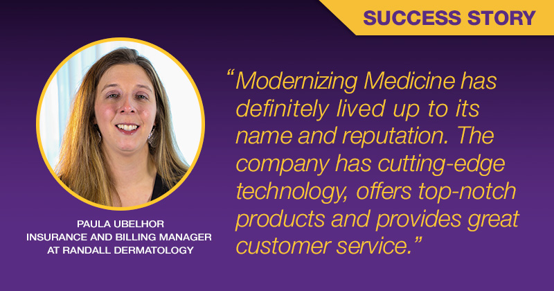 Learn how Randall Dermatology Adds Efficiencies Resulting in Increased Revenue With the Dermatology EHR, EMA™