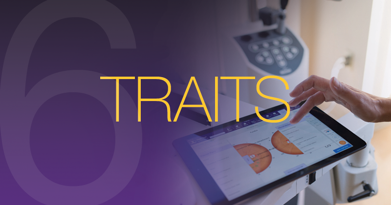 six ophthalmology ehr traits