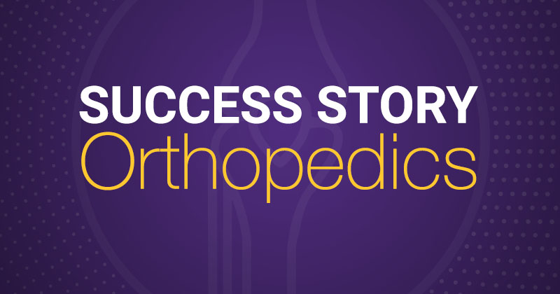 orthopedics success story thumbnail