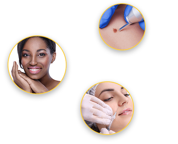 picute of dermatology office with 2 females skin treatment picute of dermatology office with 2 females skin treatment
