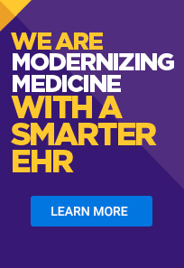 We are Modernizing Medicine with a smarter EHR - Learn more