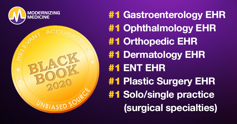 top-specialty-electronic-health-record-systems black-book-2020-top-ehr-systems