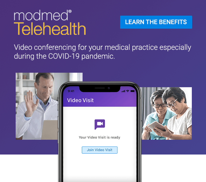 modmed telehealth - Video conferencing for your medical practice especially during the COVID-19 pandemic - Learn The Benefits