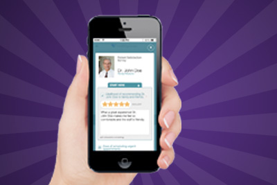 hand holding phone with reviews hand holding phone with reviews
