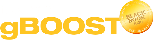 ModMed gboost and black book logo ModMed gboost and black book logo