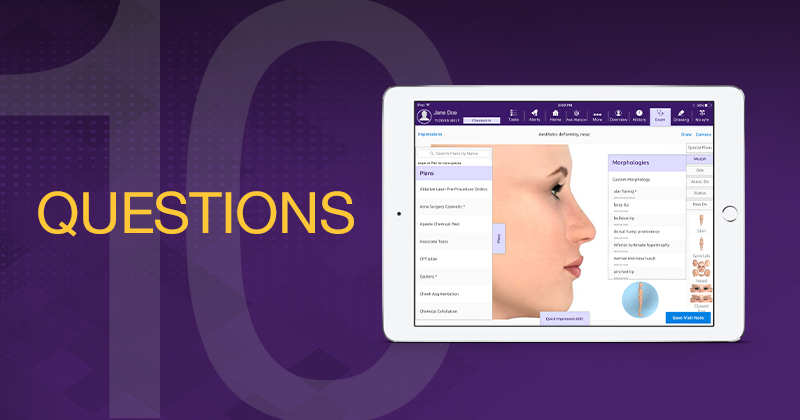 10 Questions to Ask When Choosing Your Plastic Surgery EHR Software