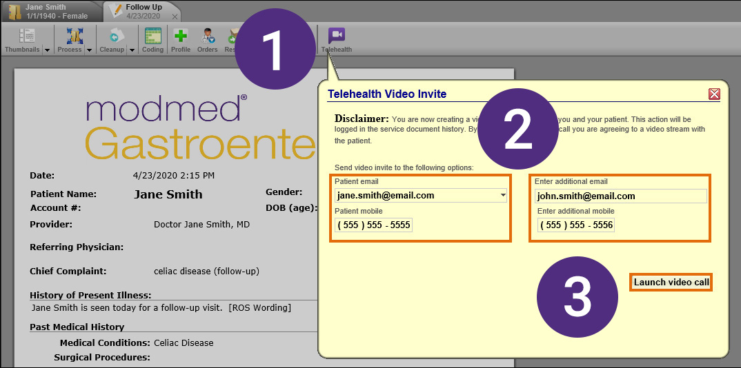 steps 1, 2, and 3 on how to use g telehealth steps 1, 2, and 3 on how to use g telehealth