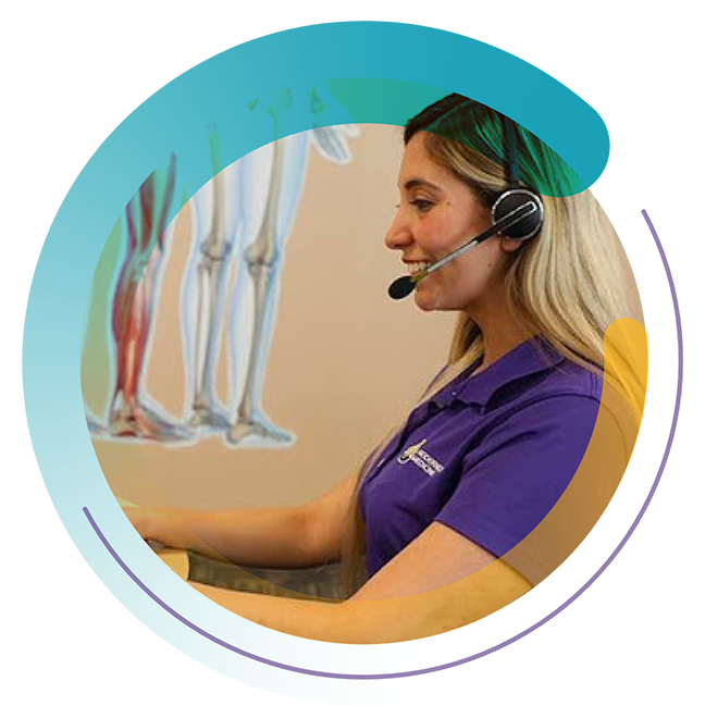 Group-416 Modernizing Medicine representative on a call with an enterprise client.