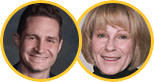 Dr. David Lehman and Deb­o­rah Grider