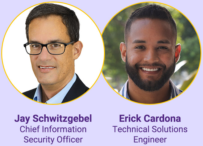 Jay Schwitzgebel and Erick Cardona Jay Schwitzgebel and Erick Cardona