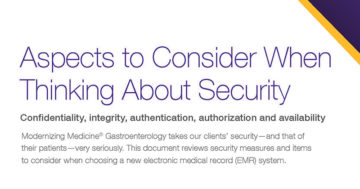 Information Security and gGastro® EHR