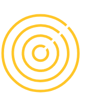 On-target gAdvisor icon with bullseye