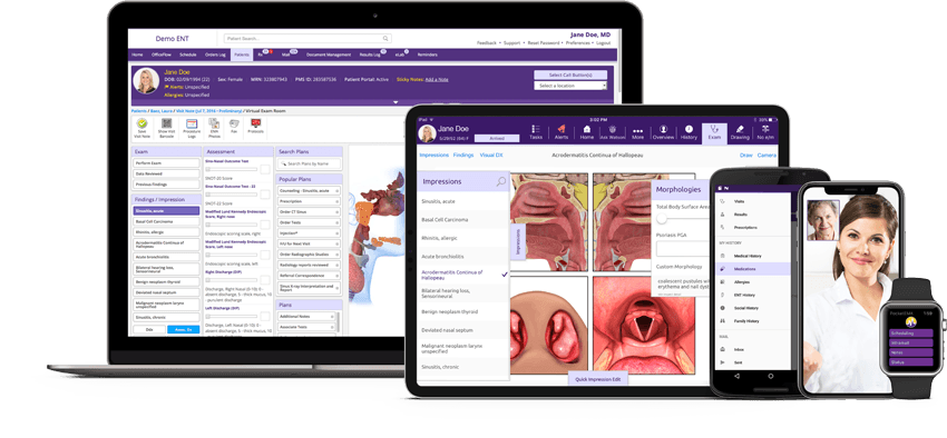 ModMed Otolaryngology ecosystem ModMed Otolaryngology ecosystem