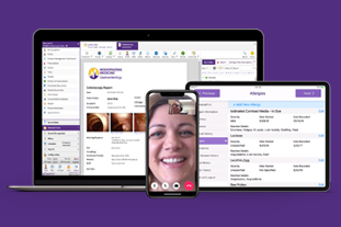 ipad with EMA EHR for dermatology