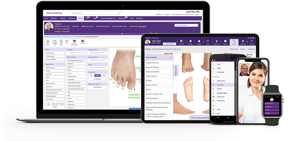 Podiatry ecosystem