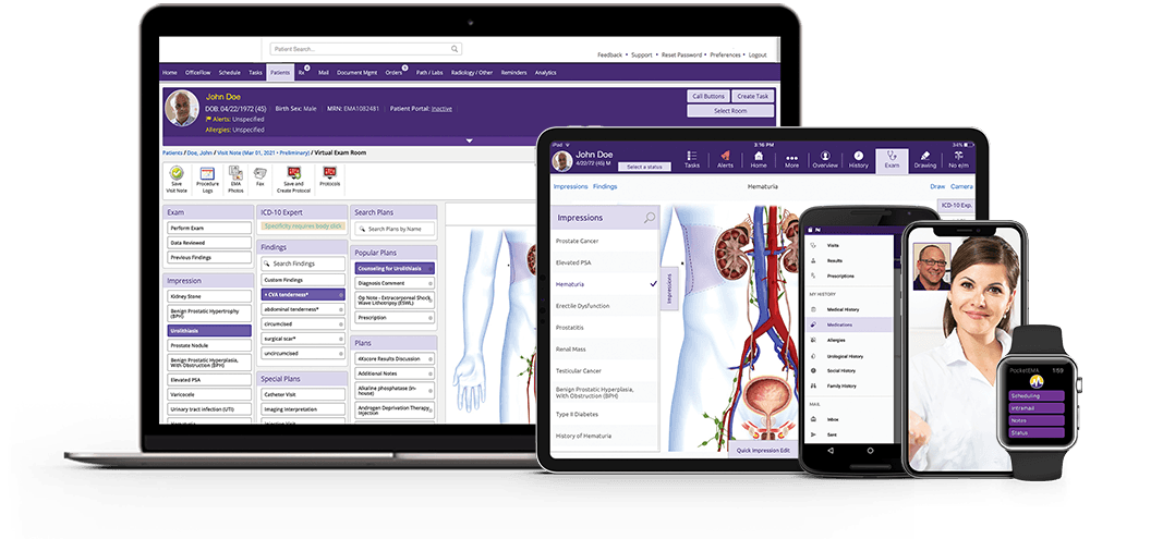 Modernizing Medicine ophthalmology EHR system