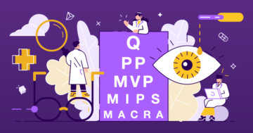 Eye chart with QPP, MVP, MIPS and MACRA