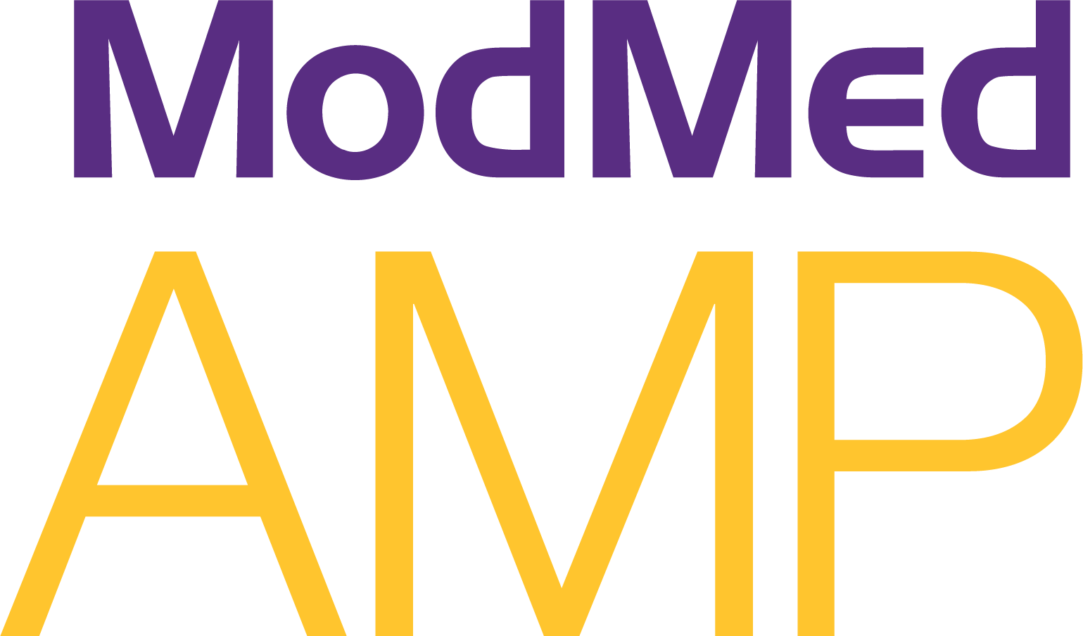 ModMed AMP logo reg mark