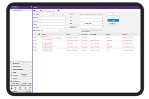 recalls module in gGastro EHR system