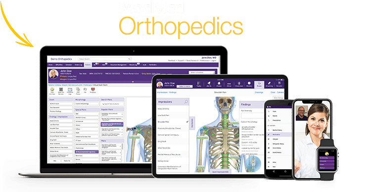 ModMed Orthopedics ecosystem