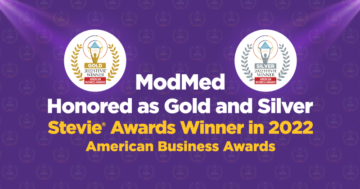 ModMed honored as gold and silver Stevie awards winner