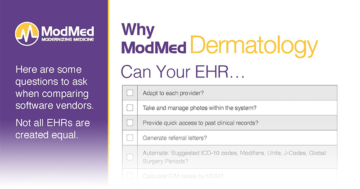 Can your dermatology-specific EHR & PM do that?