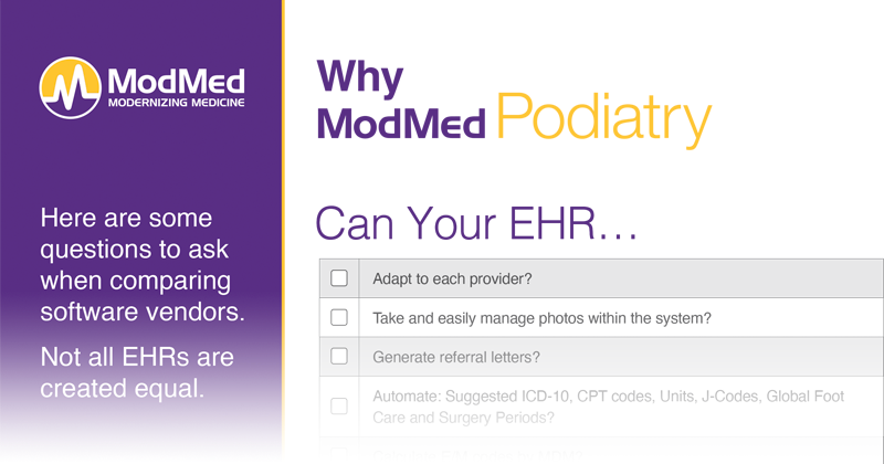 Podiatry Software Checklist thumbnail Podiatry Software Checklist thumbnail