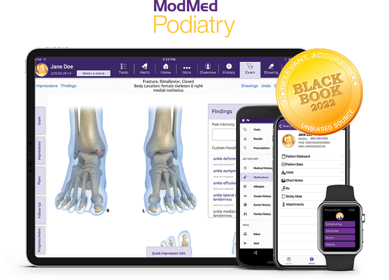 ModMed Podiatry ecosystem ModMed Podiatry ecosystem