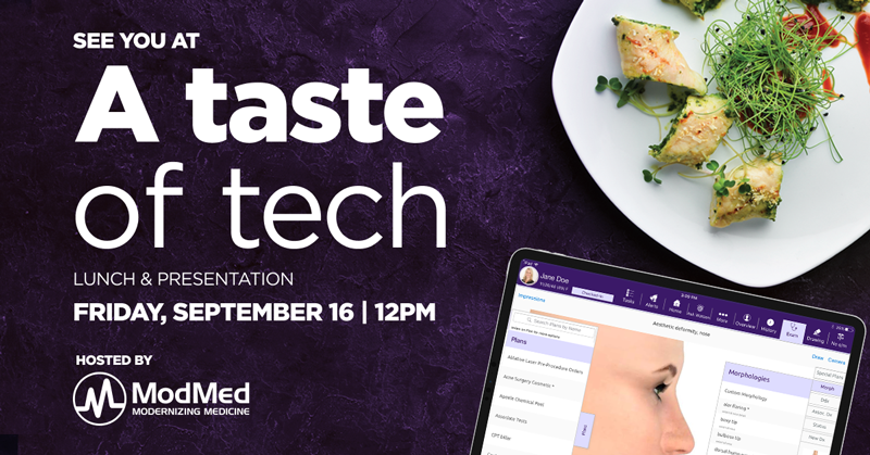 A Taste Of Tech Banner A Taste Of Tech Banner