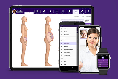 ModMed OBGYN is available for your computer, iPad and Apple Watch. 