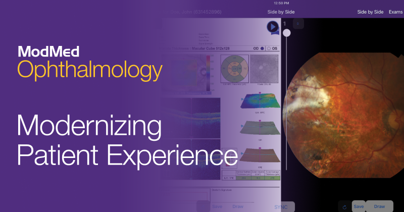 ModMed® Reveals Latest Digital Tools Aimed at Modernizing the Ophthalmology Patient Experience