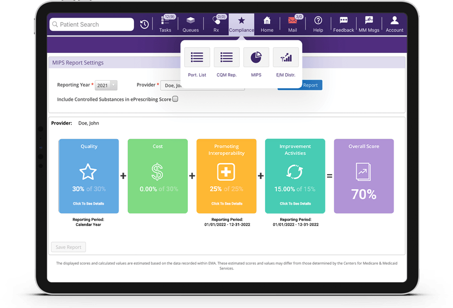 vbc-Dashboard-new patient portal in laptop showing contact info