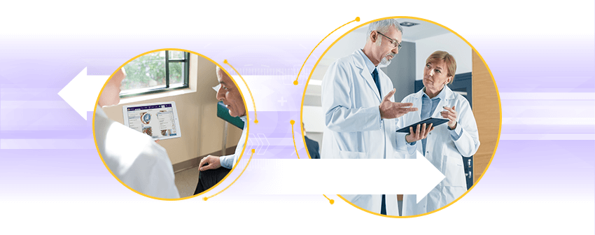 An image that speaks to our custom connections with hospitals and other entities. An image that speaks to our custom connections with hospitals and other entities.