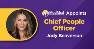 ModMed Appoints Chief People Officer, Jody Beaverson