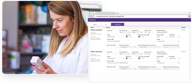 Woman scheduling an appointment. Appointment screen is also shown. Woman scheduling an appointment. Appointment screen is also shown.