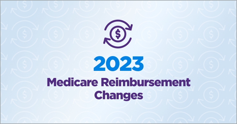 2023 Medicare Reimbursement Changes
