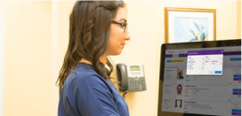 Practice Management software on a desktop Practice Management software on a desktop