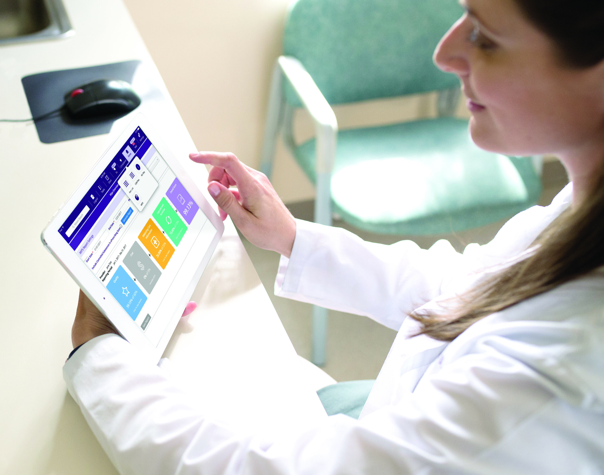 An image of our MIPS dashboard on an iPad. An image of our MIPS dashboard on an iPad.