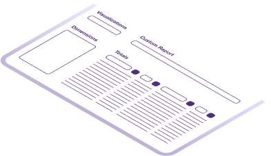 An image of a computer showing flexible data solutions that meets the practice’s needs. 